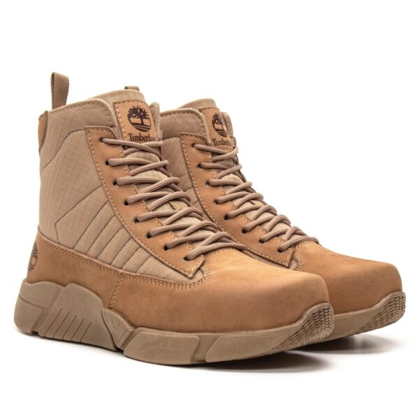 BOTA EM COURO MAGNUS - BEGE - Image 2