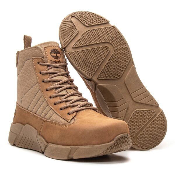 BOTA EM COURO MAGNUS - BEGE - Image 3